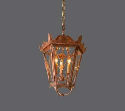 The Manor Copper Lantern Pendant Light Custom Design