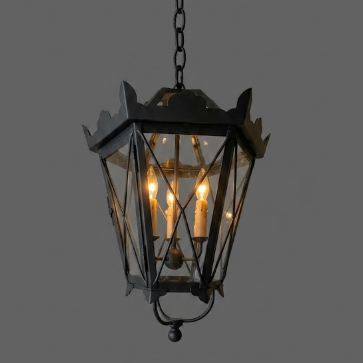 The Manor Copper Lantern Pendant Light Custom Design