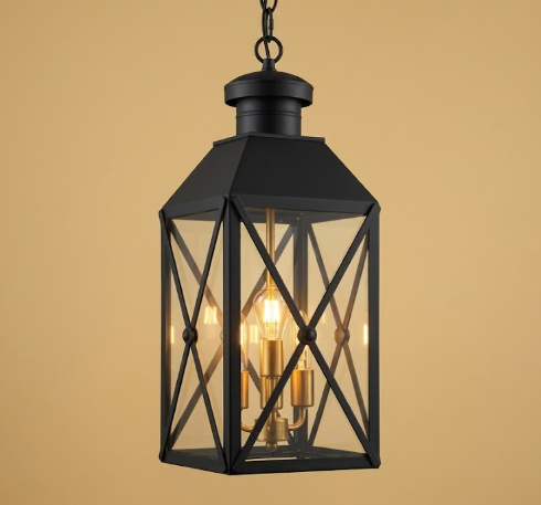 The Hemingway Copper Lantern Pendant Light Custom Design