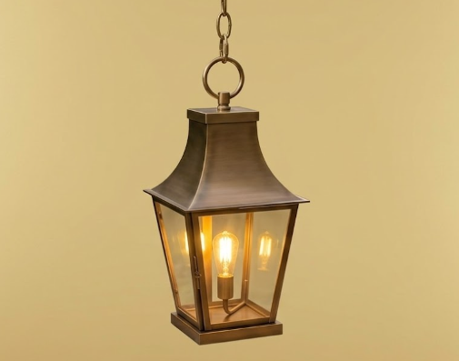 The Mandeville Copper Lantern Pendant Light Custom Design