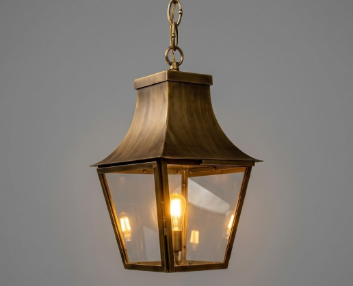 The Mandeville Copper Lantern Pendant Light Custom Design