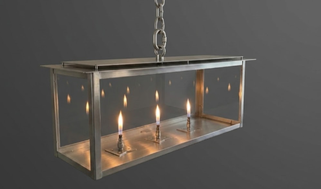 The Baranof Island Copper Chandelier Pendant Light Custom Design