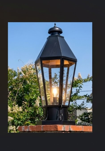The Trinidad Bay Coastal Copper Lantern Pendant LIght