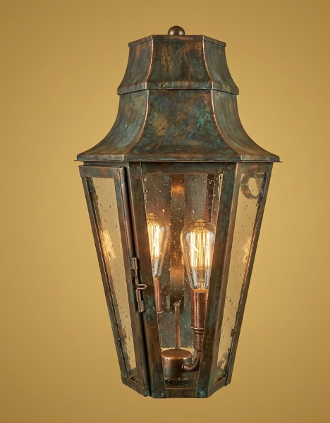 The Broughton Copper Lantern Kitchen Island Pendant Light Custom Design