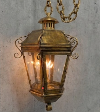 The Camelot Copper Lantern Pendant Light Custom Design