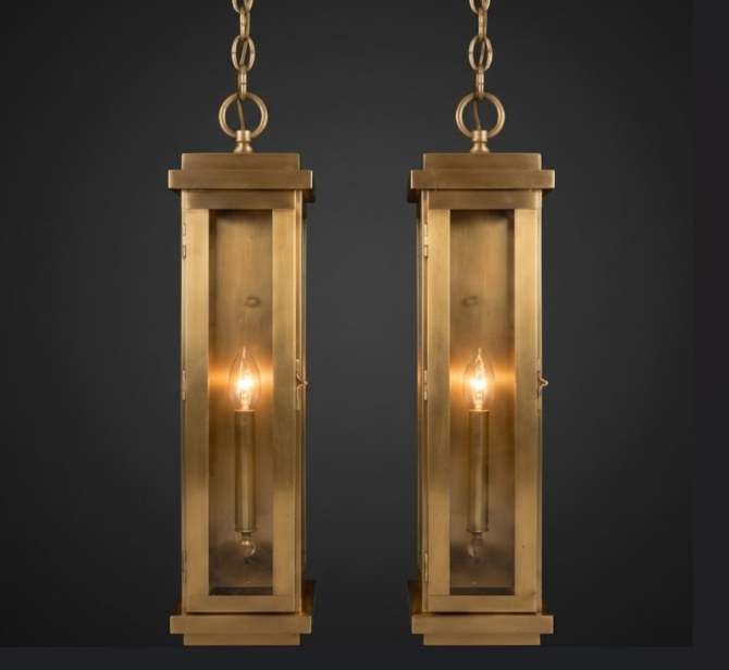 The Aurora Copper Lantern Kitchen Island Pendant Light Custom Design