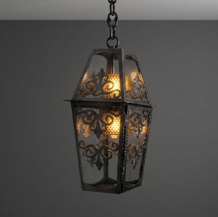 The Calypso Copper Lantern Pendant Light Custom Design