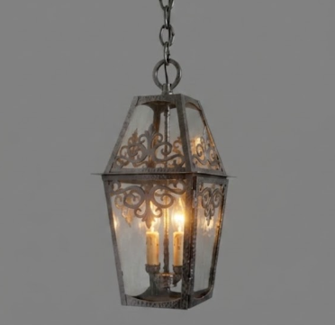 The Calypso Copper Lantern Pendant Light Custom Design