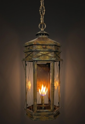 The Barcelona Copper Lantern Pendant Light