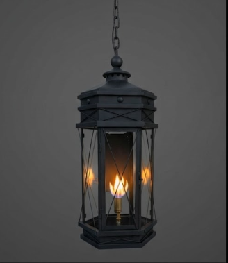 The Barcelona Copper Lantern Pendant Light