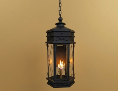 The Barcelona Copper Lantern Pendant Light