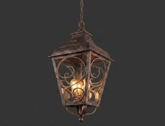 The Rochester Copper Lantern Pendant LIght Custom Design