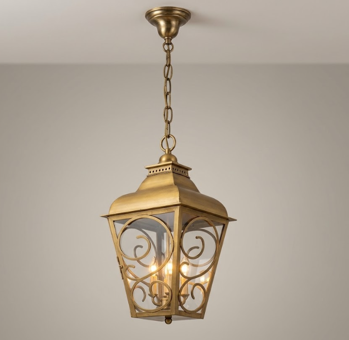 The Rochester Copper Lantern Pendant LIght Custom Design