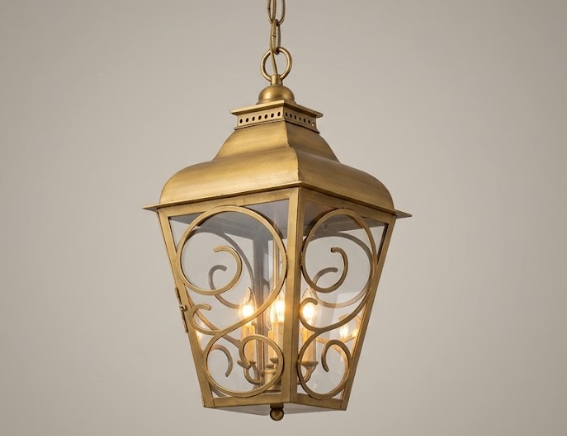 The Rochester Copper Lantern Pendant LIght Custom Design