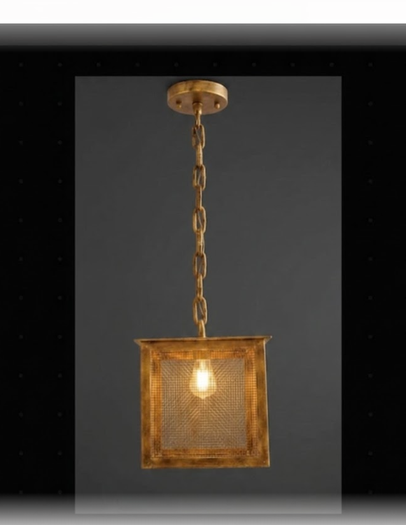 The Bradford Copper Lantern Pendant Light Custom Design