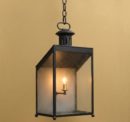 The Pesora Copper Lantern Pendant LIght Custom Design