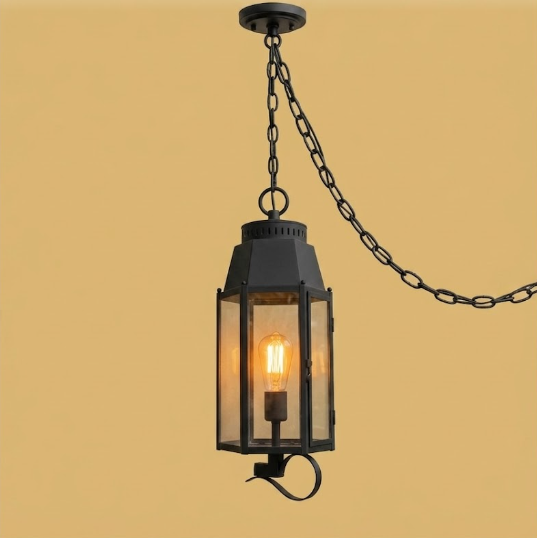 The Abrams Copper Lantern Pendant Light Custom Design