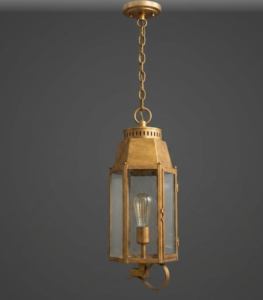 The Abrams Copper Lantern Pendant Light Custom Design
