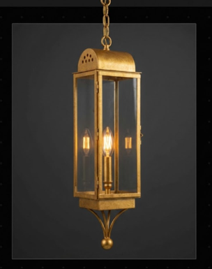 The Taverly Copper Lantern Kitchen Island Pendant Light Custom Design