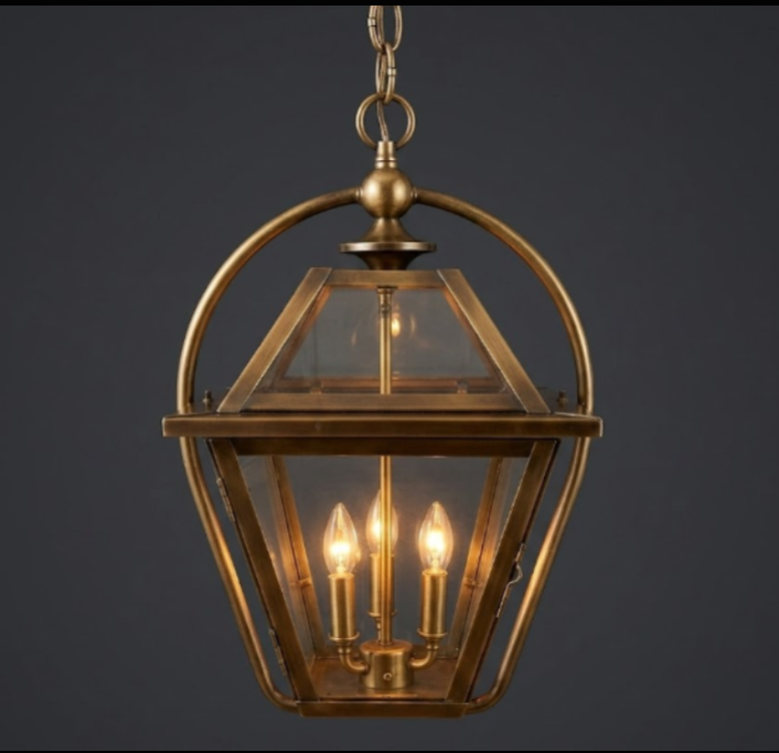 The Catalina Copper Lantern Pendant Light Custom Design