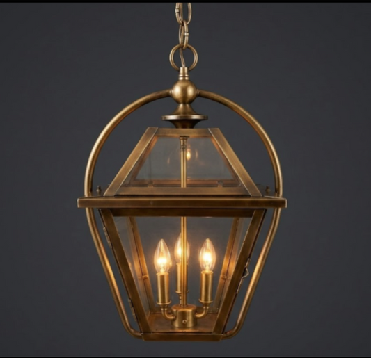 The Catalina Copper Lantern Pendant Light Custom Design
