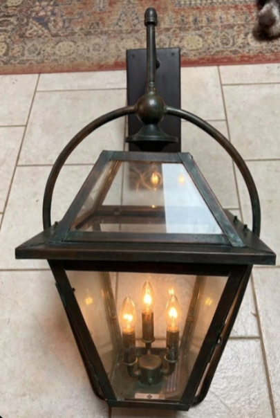 The Catalina Copper Lantern Pendant Light Custom Design