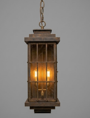 The Montague Copper Lantern Pendant Light Custom Design