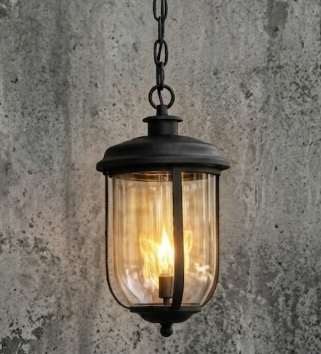 The South Beach Copper Lantern Kitchen Island Pendant Light Custom Design