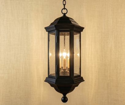 The Rubicon Copper Lantern Pendant Light Custom Design