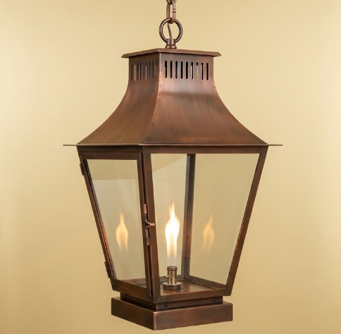 The Dorchester Copper Lantern Pendant Light Custom Design