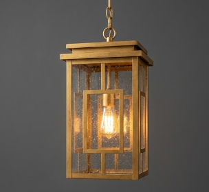 The Lyon Gate Copper Lantern Pendant Light Custom Design