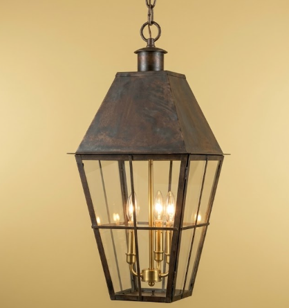The Di Caprio Copper Lantern Pendant Light Custom Design