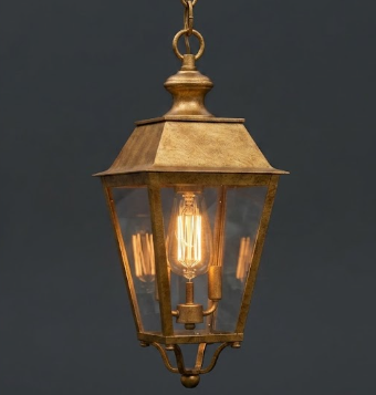 The Monterra Copper Lantern Pendant Light Custom Design