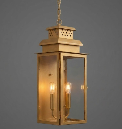 St. James Chicago Copper Lantern & Pendant Light