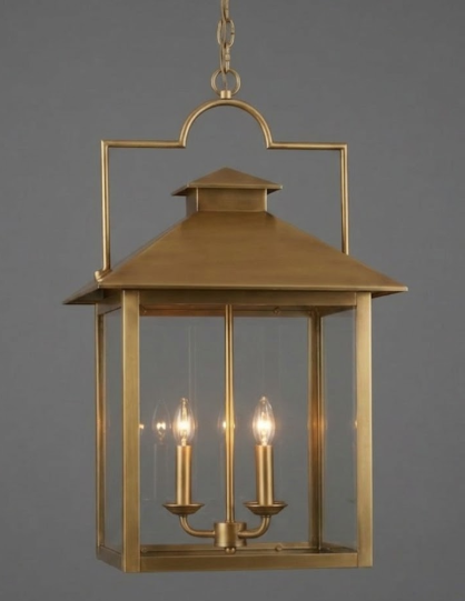 The Baltic Sea Copper Lantern Pendant Light Custom Design