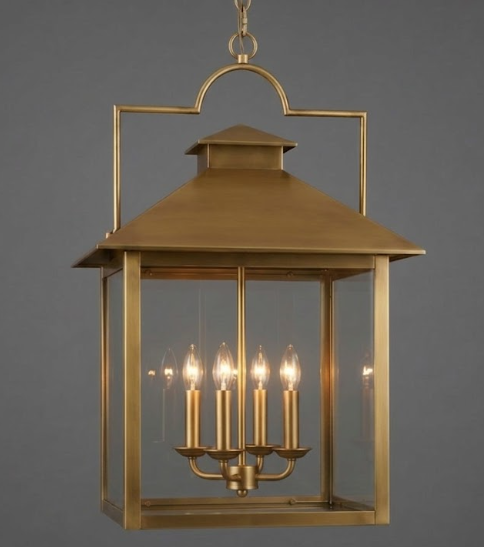 The Baltic Sea Copper Lantern Pendant Light Custom Design