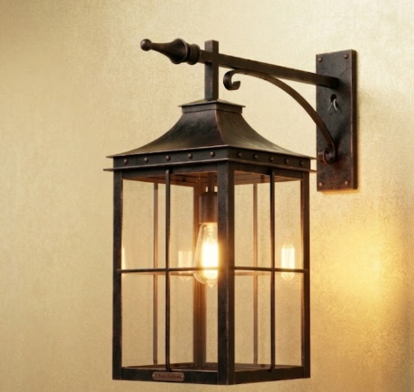 The Waldorf Copper Lantern Pendant Light Custom Design