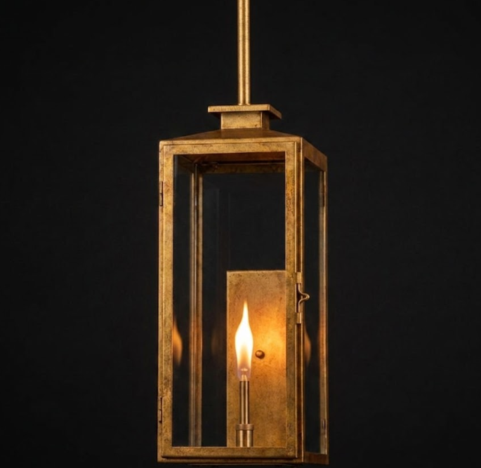 St. James Oxford Copper Lantern Pendant Light – TetonLighting™