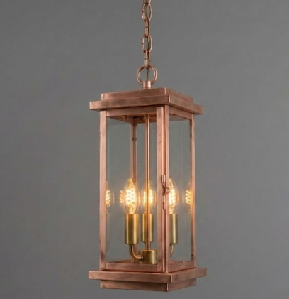 St. James Winnipeg Copper Lantern & Pendant Light