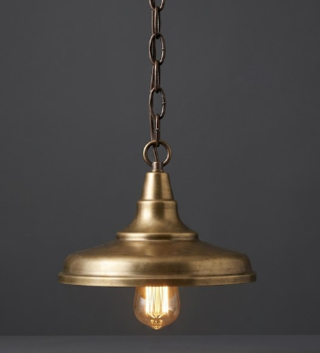 The Green Acres Copper Down Light Lantern & Kitchen Island Pendant Light