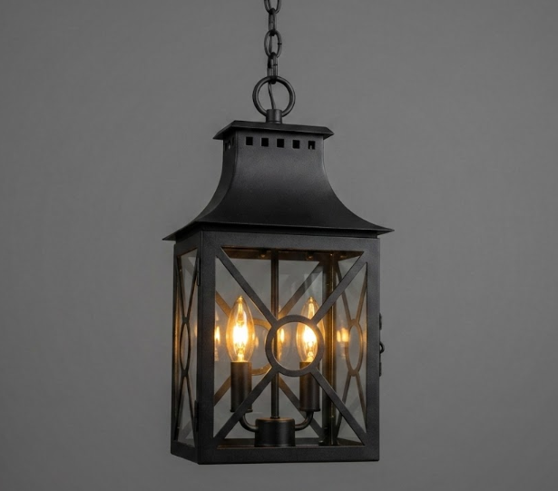 The Belvedere Copper Lantern Pendant Light Custom Design