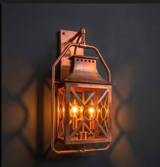The Belvedere Copper Lantern Pendant Light Custom Design