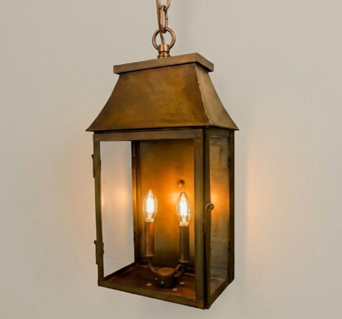 Carroll by Design Monterey Copper Lantern Pendant Light