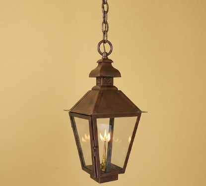 St. James Logan Copper Lantern Pendant LIghts