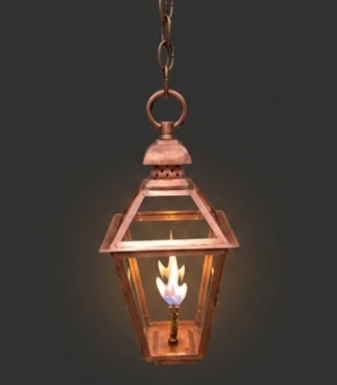St. James Logan Copper Lantern Pendant LIghts