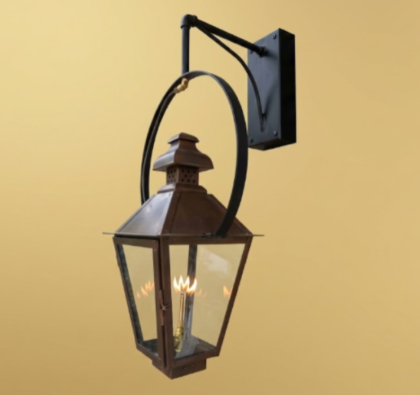 St. James Logan Copper Lantern Pendant LIghts
