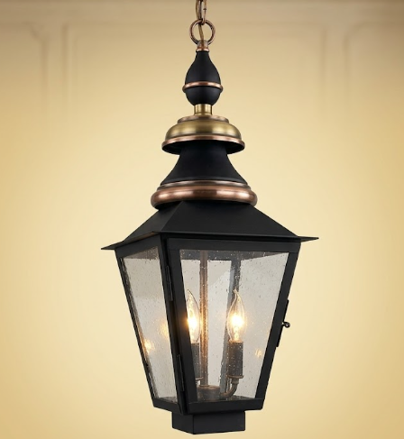 St. James Birmingham Copper Lantern Pendant Light