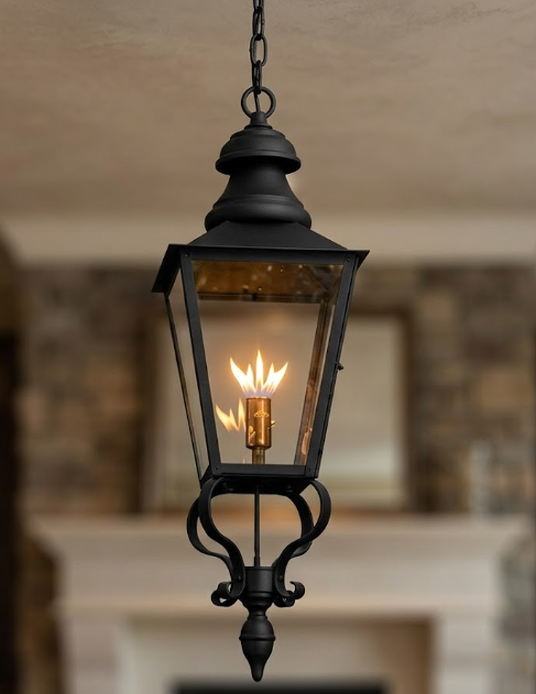 St. James Birmingham Copper Lantern Pendant Light