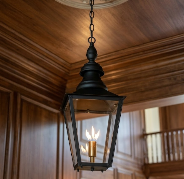 St. James Birmingham Copper Lantern Pendant Light