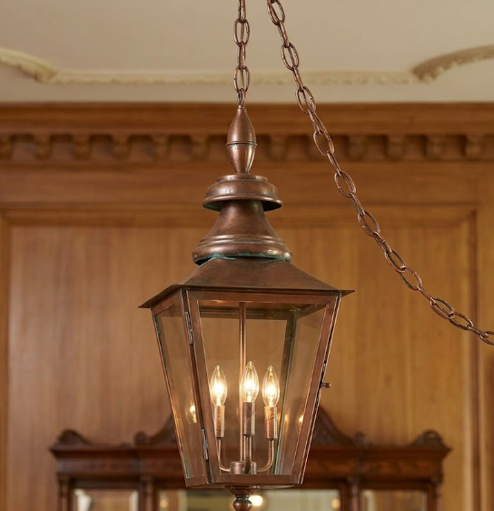 St. James Birmingham Copper Lantern Pendant Light